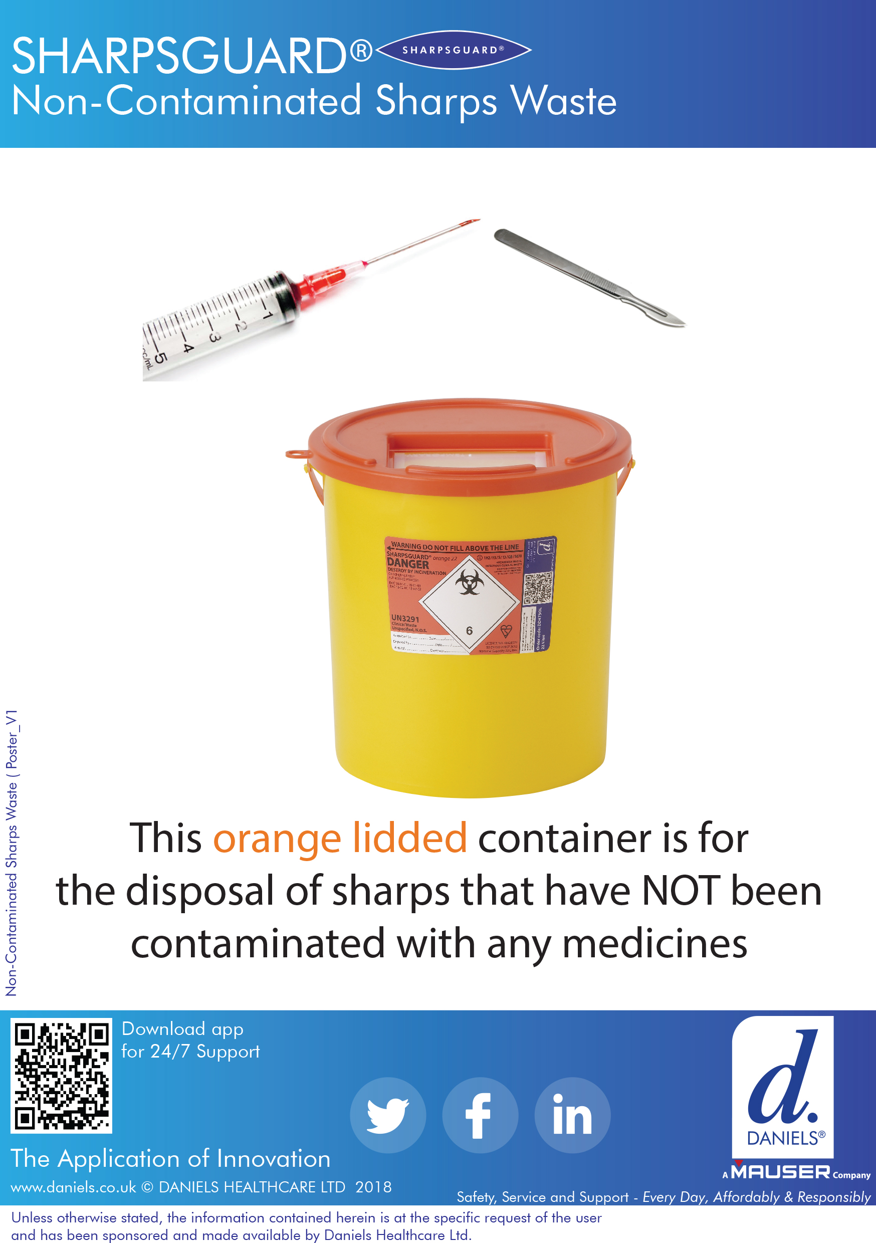 Training materials Daniels Healthcare